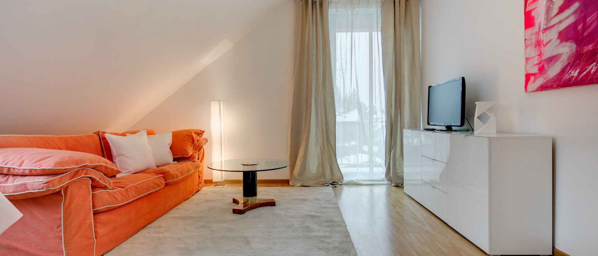 appartamento München Berg am Laim 02 soggiorno 7511