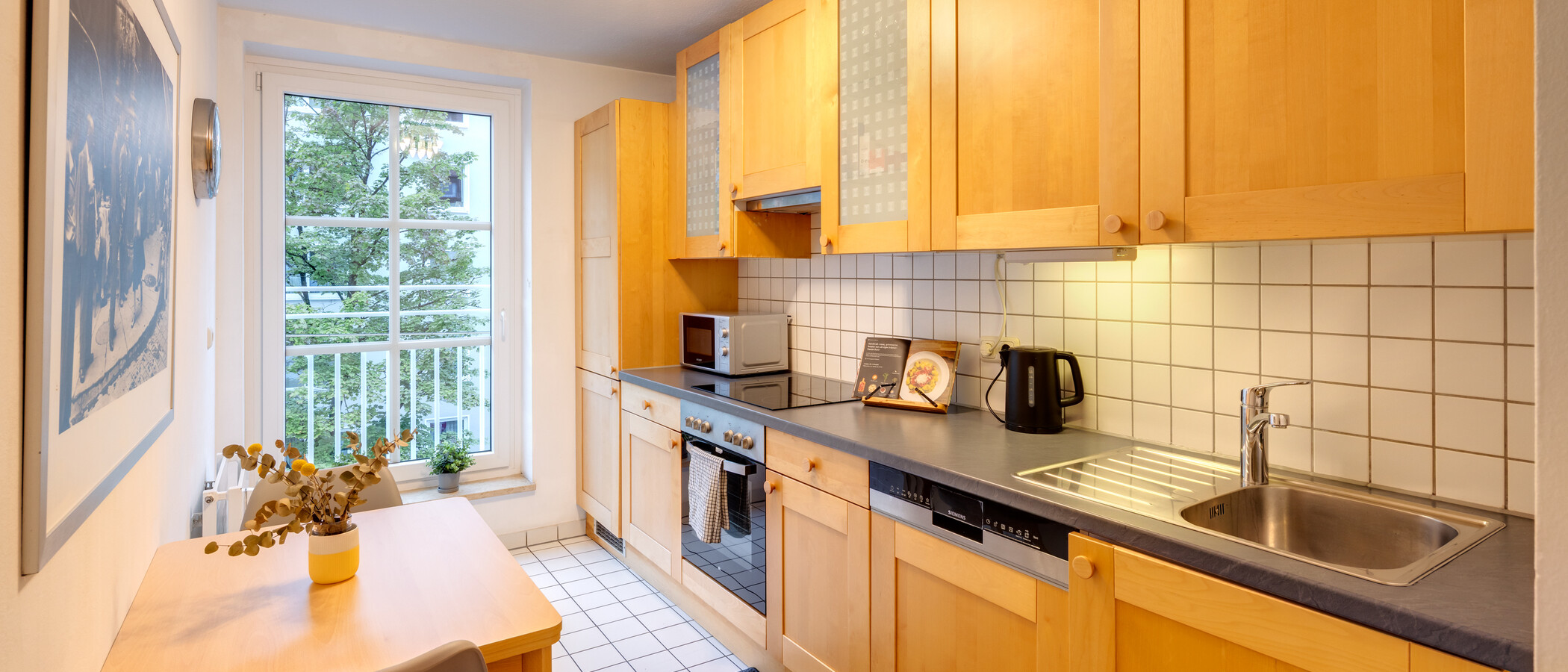 appartamento München Maxvorstadt 01 cucina 7548