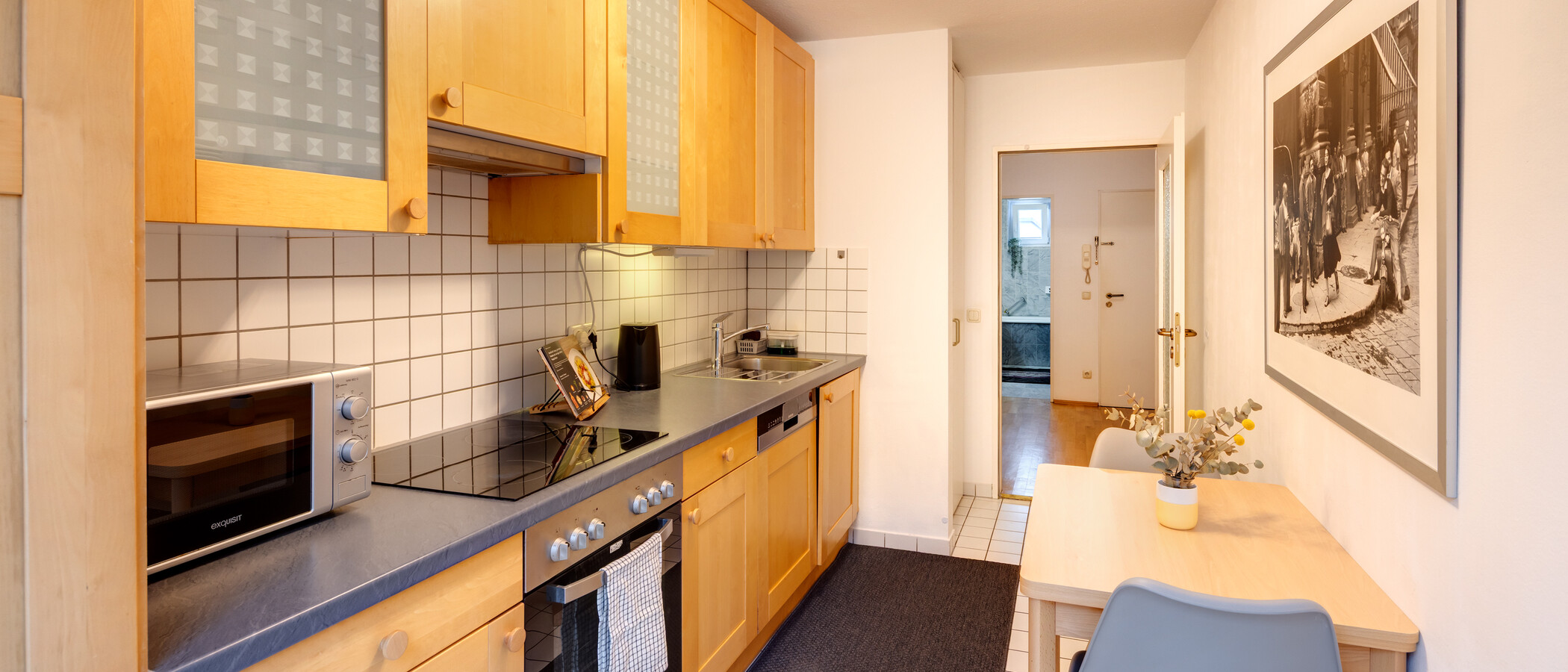appartamento München Maxvorstadt 02 cucina 7548
