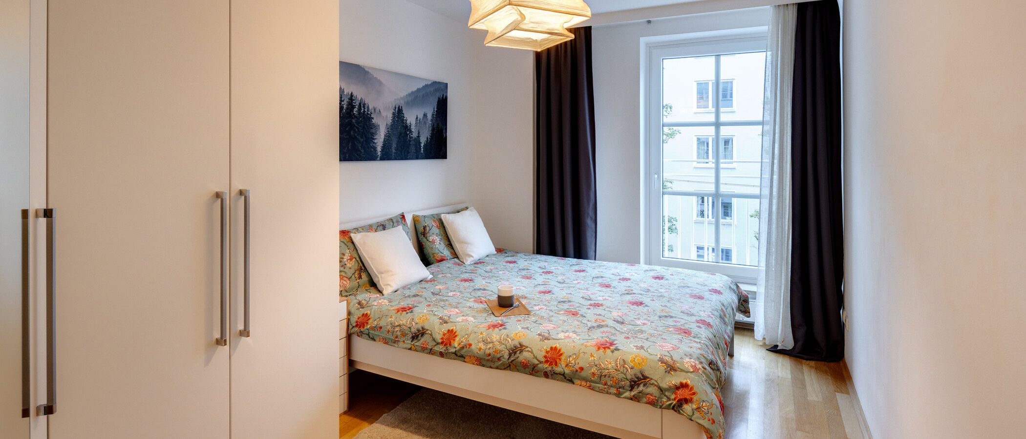 appartamento München Maxvorstadt 01 camera da letto 7548
