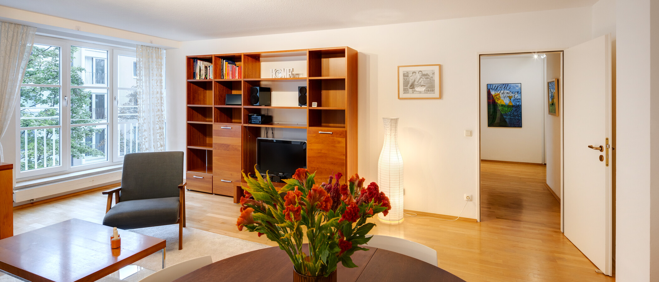 appartamento München Maxvorstadt 03 zona living 7548