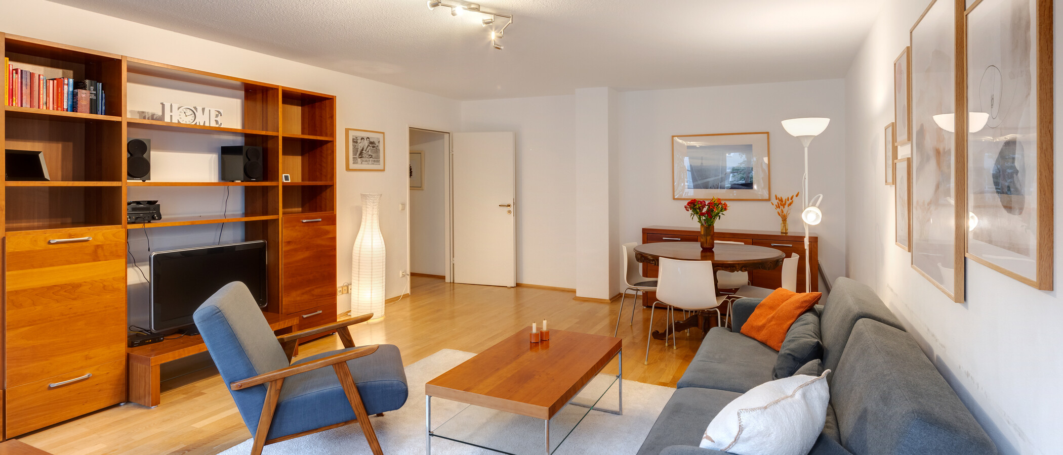 appartamento München Maxvorstadt 04 zona living 7548