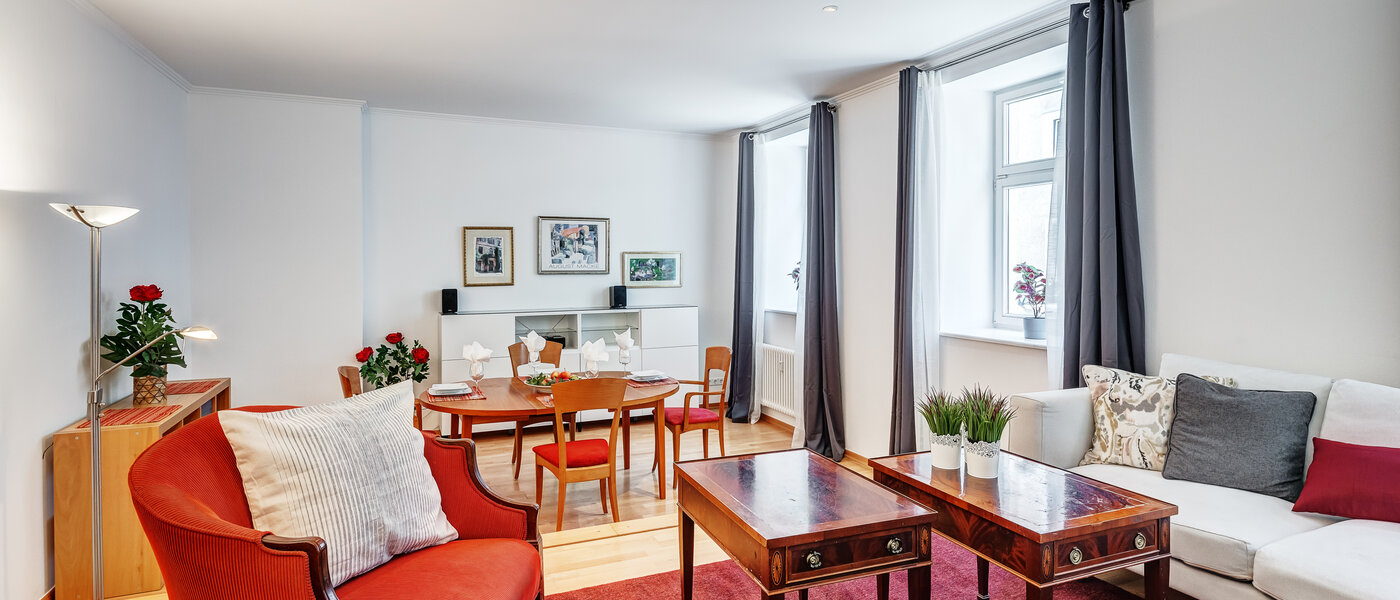 appartamento München Haidhausen 01 zona living 7586