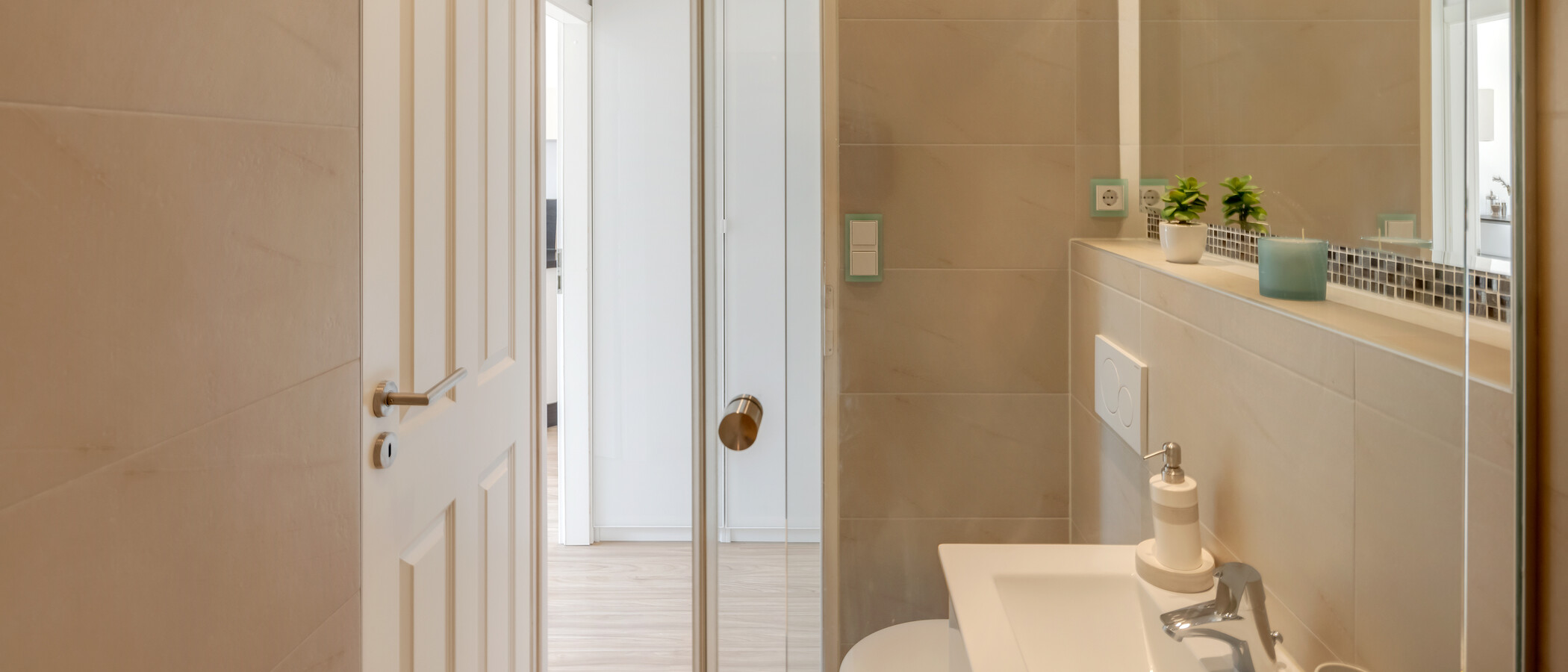 appartamento München Neuhausen 02 bagno 7597