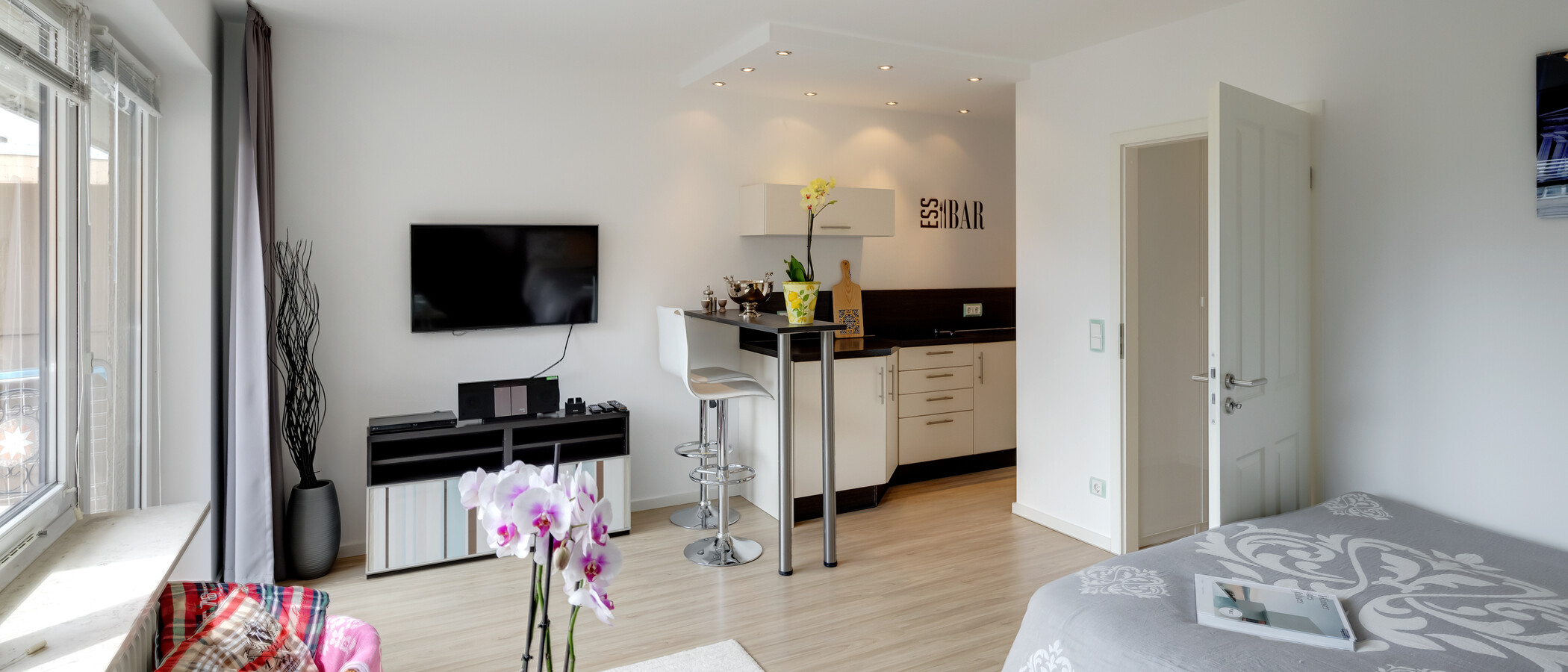 appartamento München Neuhausen 02 zona living 7597