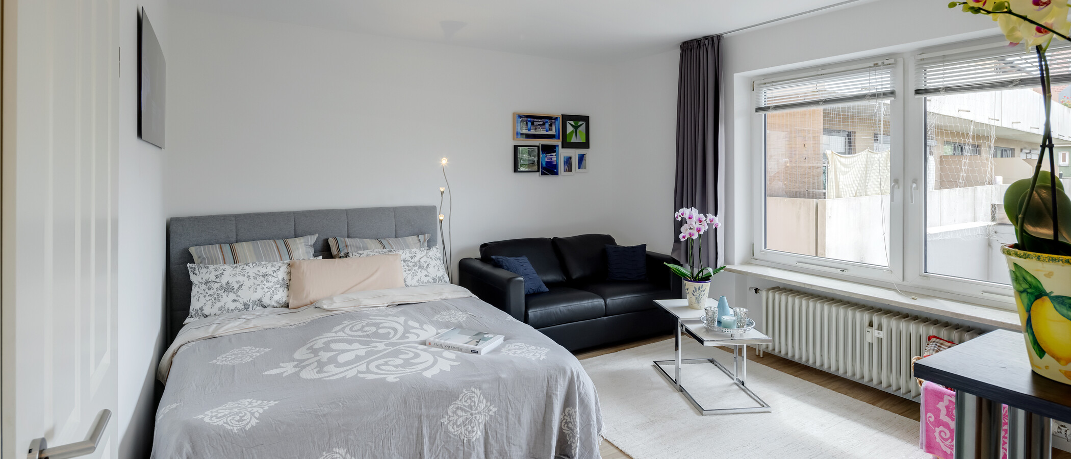 appartamento München Neuhausen 03 zona living 7597