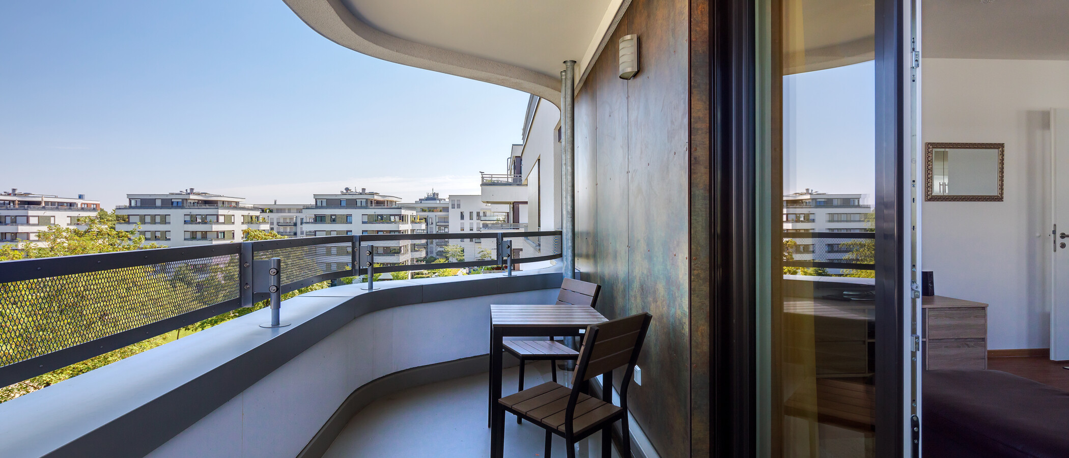 appartamento München Parkstadt Schwabing 01 balcone 7611