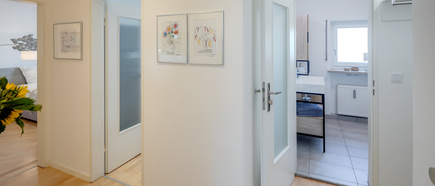 appartamento München Bogenhausen 03 ingresso/corridioio 7629