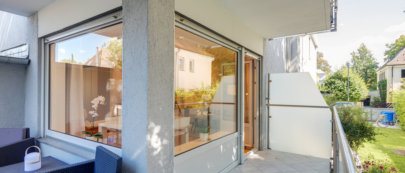 appartamento München Bogenhausen 01 balcone 7629