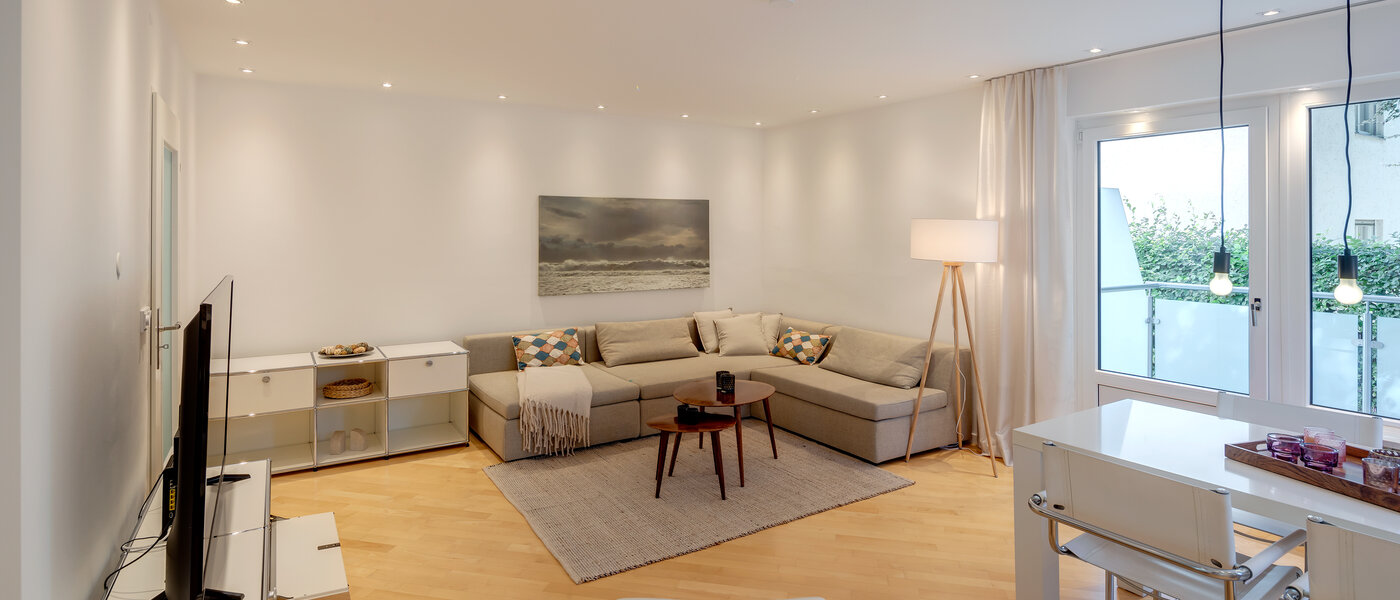 appartamento München Bogenhausen 03 zona living 7629