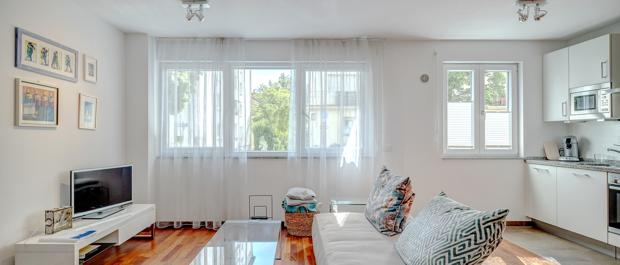 abitazione München Sendling 01 zona living 7669
