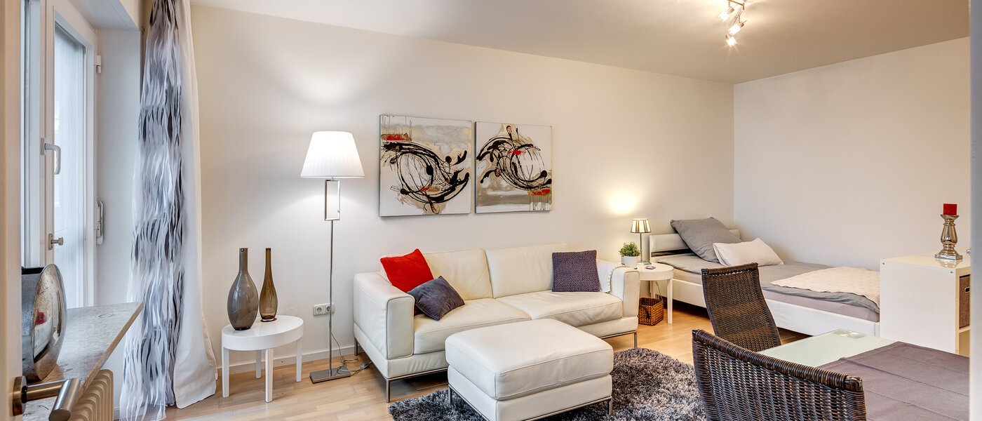 appartamento München Schwabing-West (rund um den Hohenzollernplatz) 01 zona living 7675