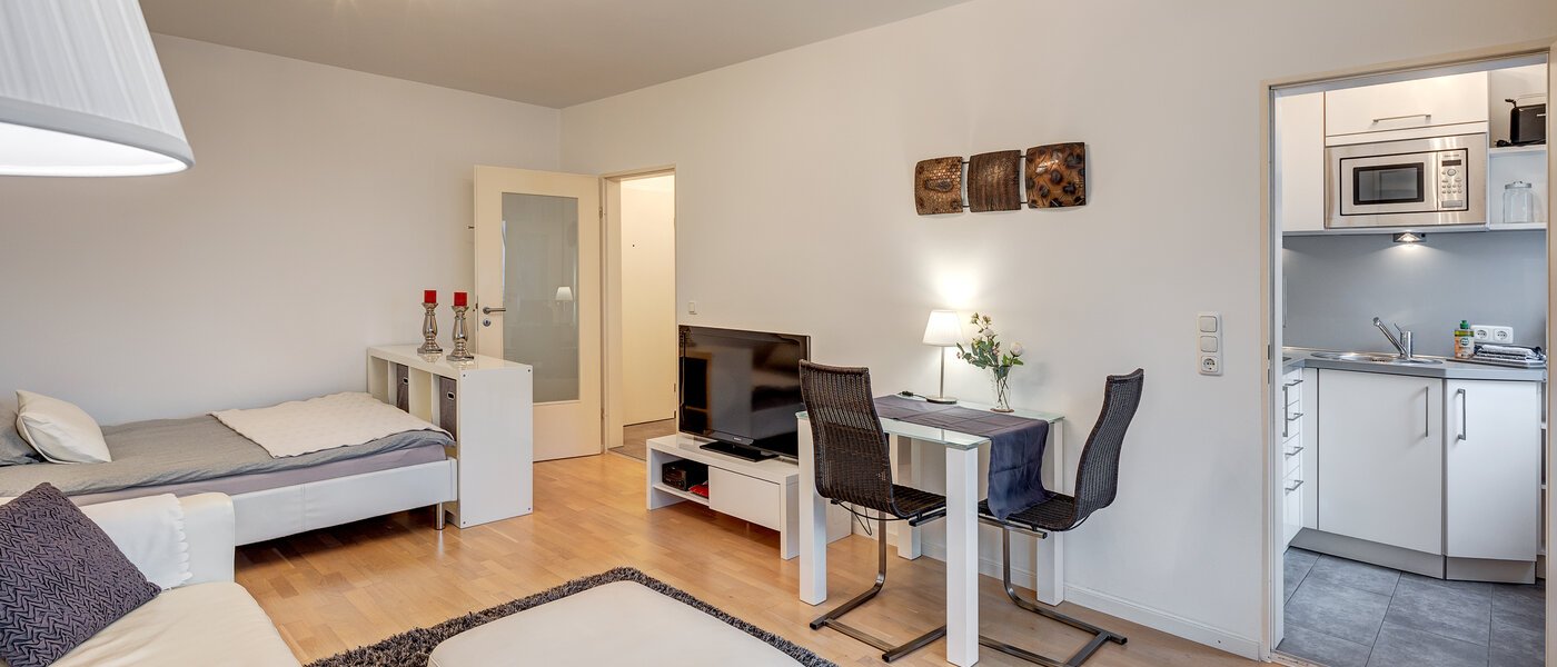 appartamento München Schwabing-West (rund um den Hohenzollernplatz) 04 zona living 7675