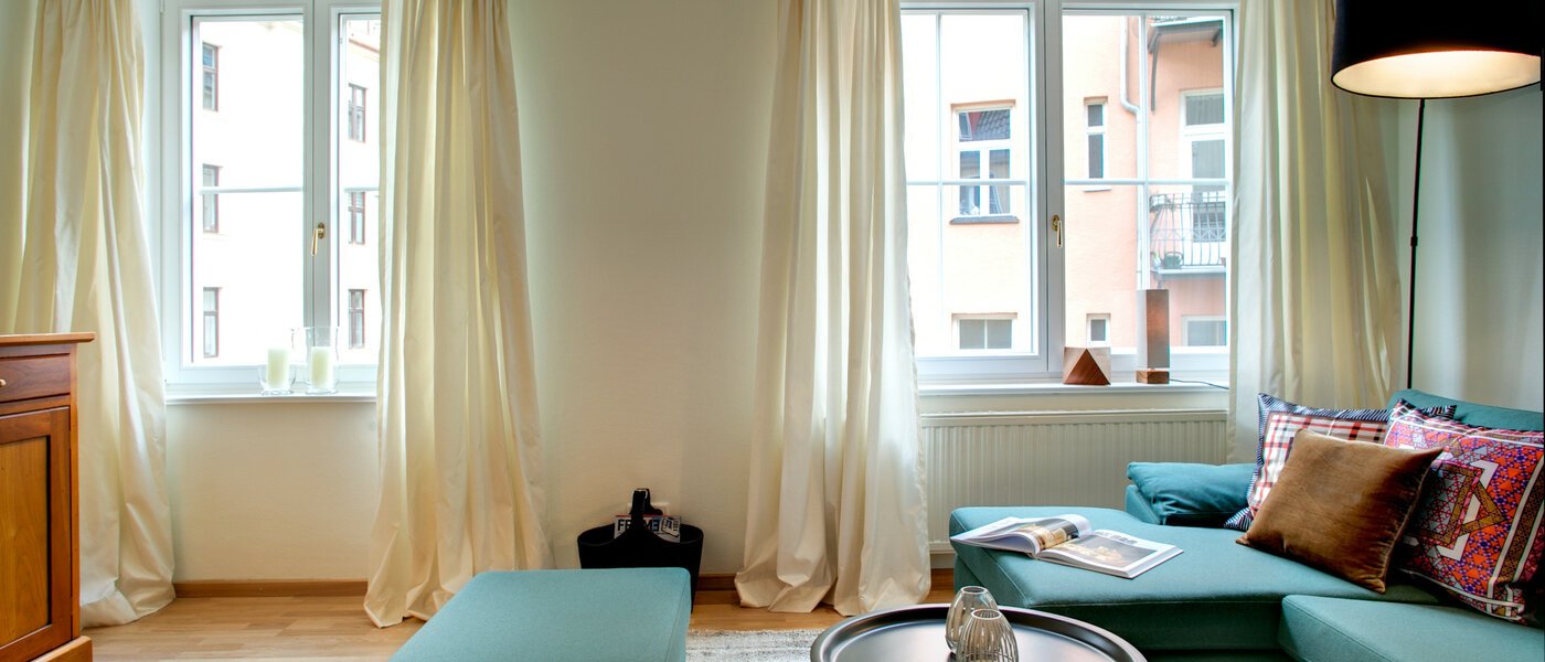 appartamento München Lehel 02 soggiorno 7684