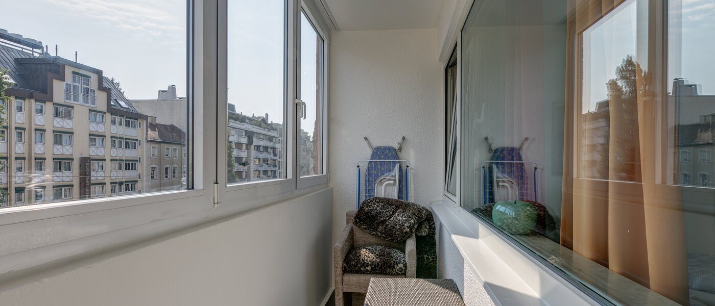 appartamento München Schwabing (links der Leopoldstraße) 02 verandina 7687
