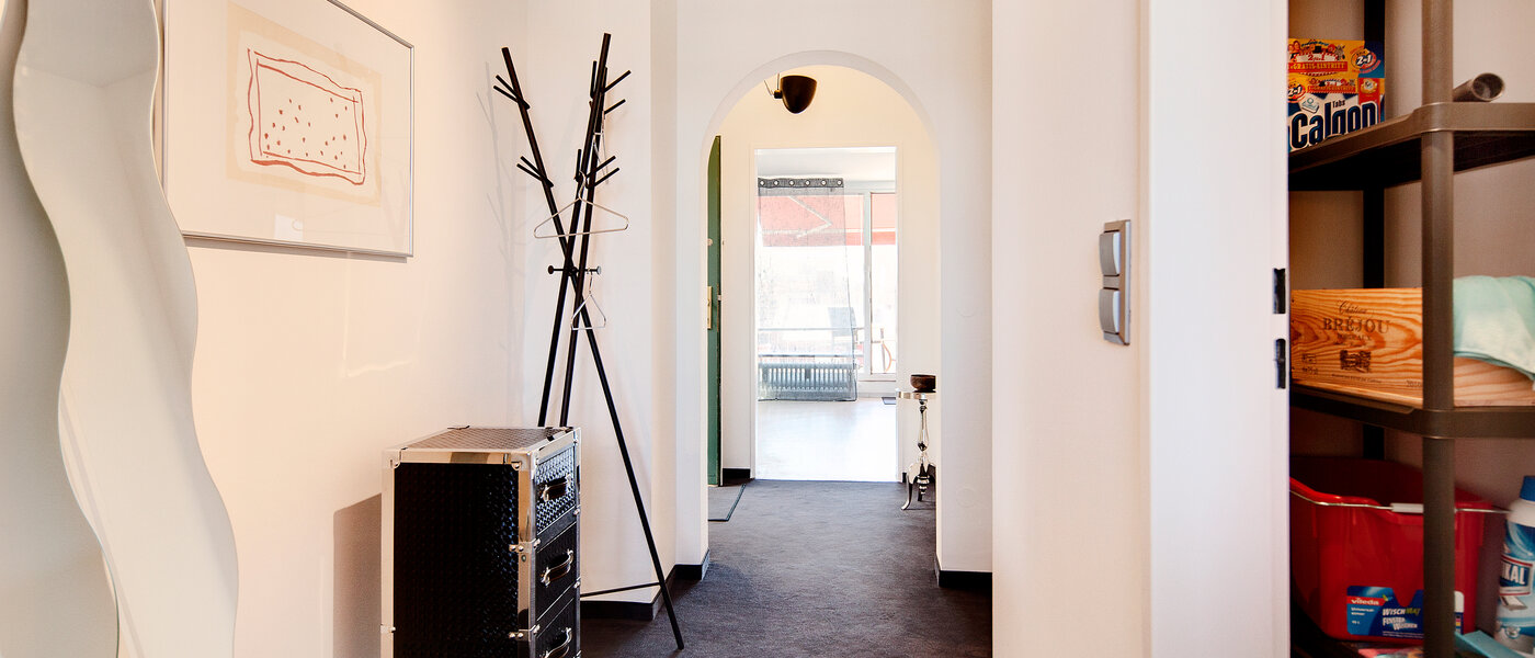 attico con terrazzo München Schwabing-West (rund um den Hohenzollernplatz) 03 ingresso/corridioio 7704