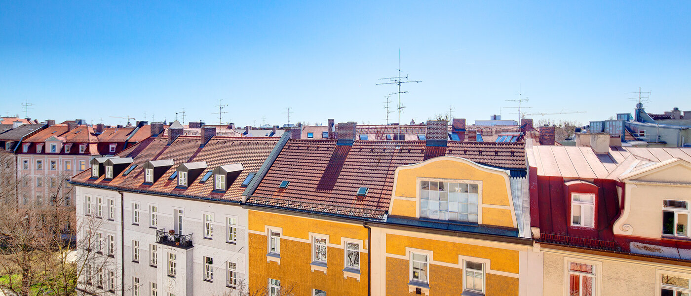 attico con terrazzo München Schwabing-West (rund um den Hohenzollernplatz) 01 vista 7704