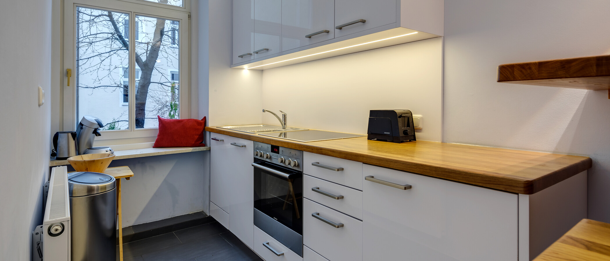 appartamento München Schwabing-Nord (zw. Belgrad- & Leopoldstraße) 01 cucina 7732