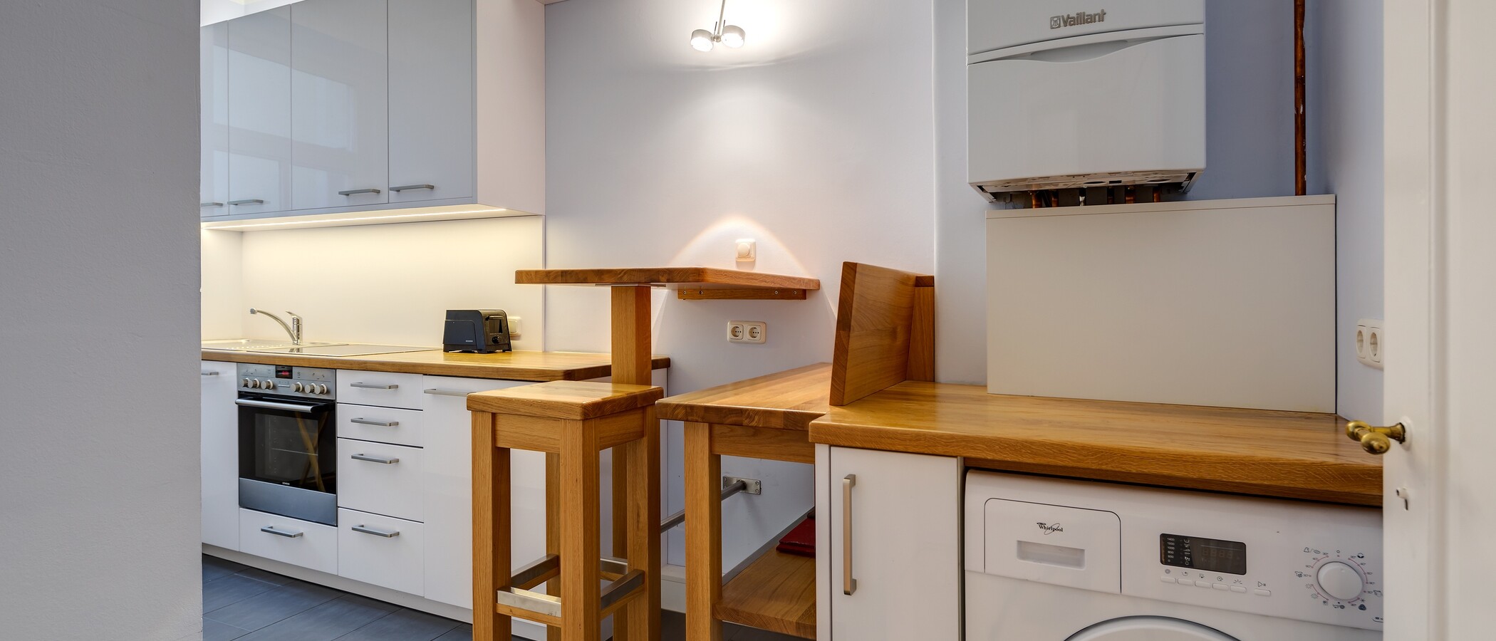 appartamento München Schwabing-Nord (zw. Belgrad- & Leopoldstraße) 02 cucina 7732