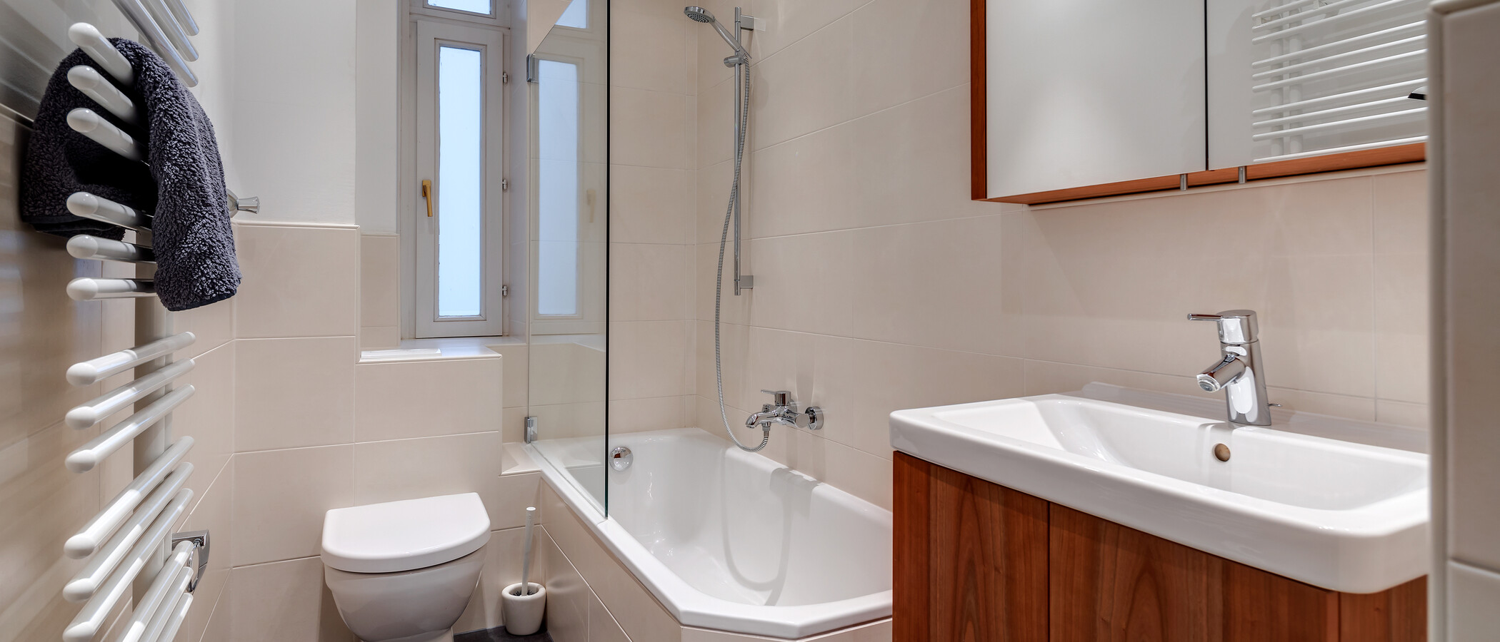 appartamento München Schwabing-Nord (zw. Belgrad- & Leopoldstraße) 01 bagno 7732