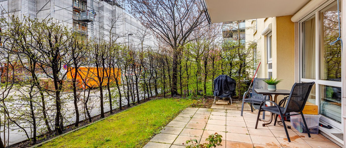 appartamento München Parkstadt Schwabing 02 terrazza 7742