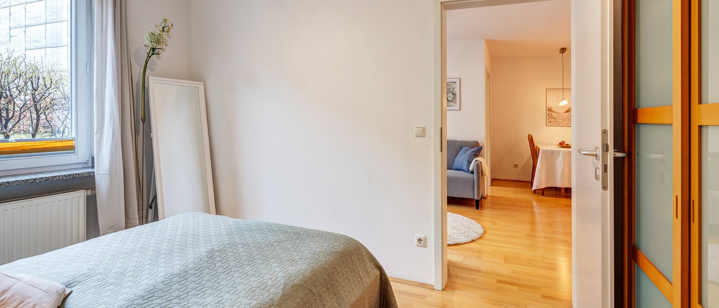 appartamento München Parkstadt Schwabing 03 camera da letto 7742