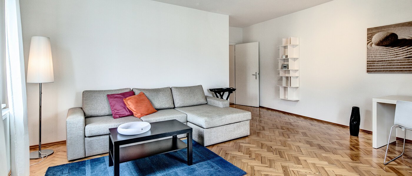 appartamento München Schwabing (links der Leopoldstraße) 01 soggiorno 7776