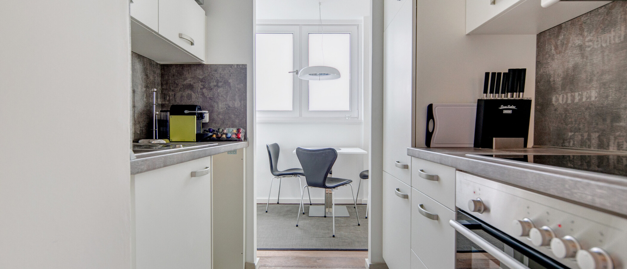 appartamento München Schwabing-Nord (zw. Leopoldstraße & Englischen Garten) 04 cucina 7791