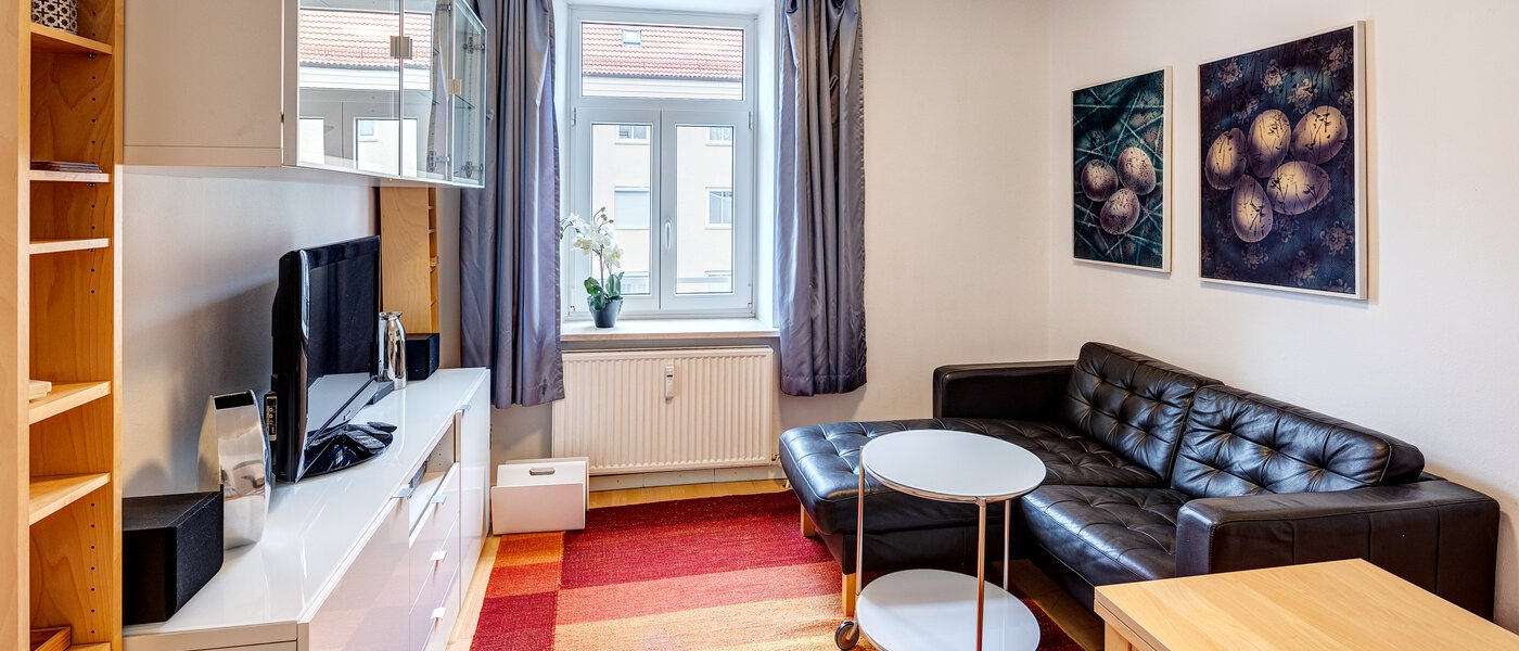 appartamento München Milbertshofen 01 zona living 7798