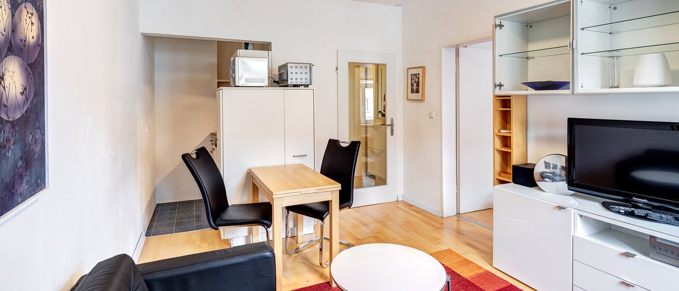 appartamento München Milbertshofen 03 zona living 7798