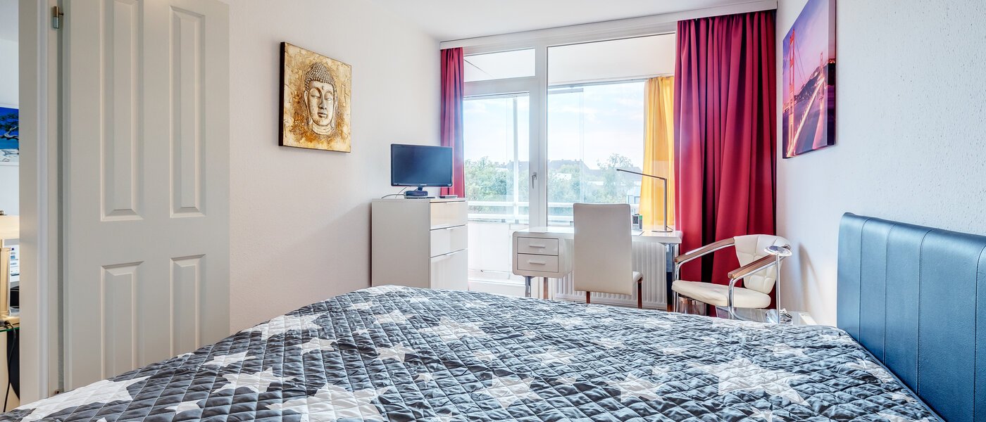 appartamento München Johanneskirchen 02 camera da letto 7811