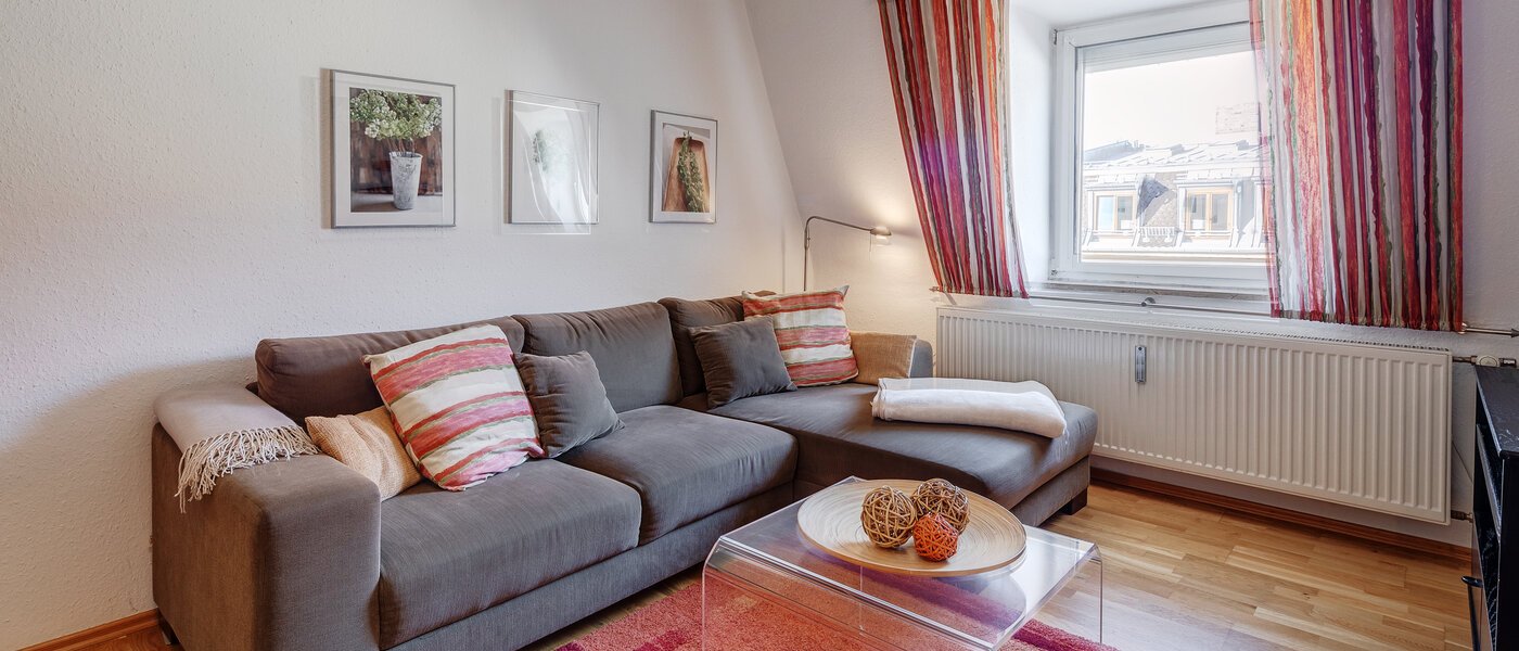 appartamento München Maxvorstadt - Westen 02 zona living 782