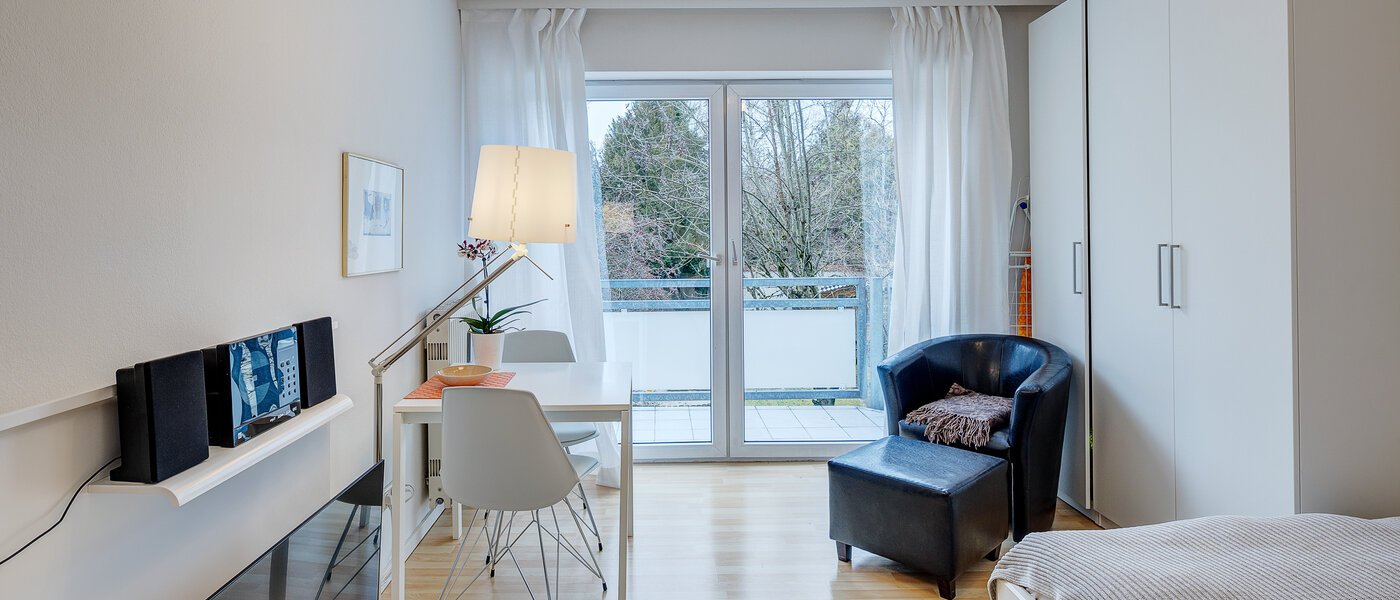 appartamento München Sendling-Westpark 01 zona living 7845