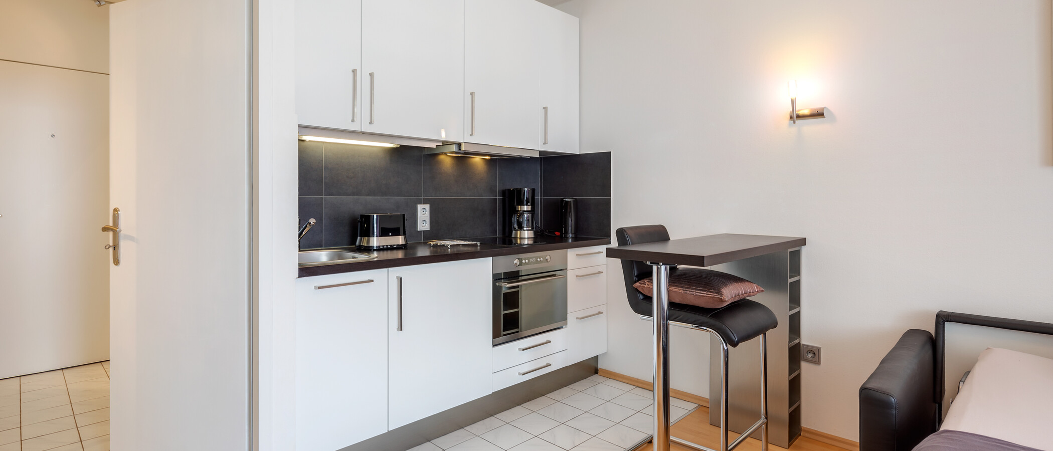 abitazione München Arabellapark 03 zona living 7848