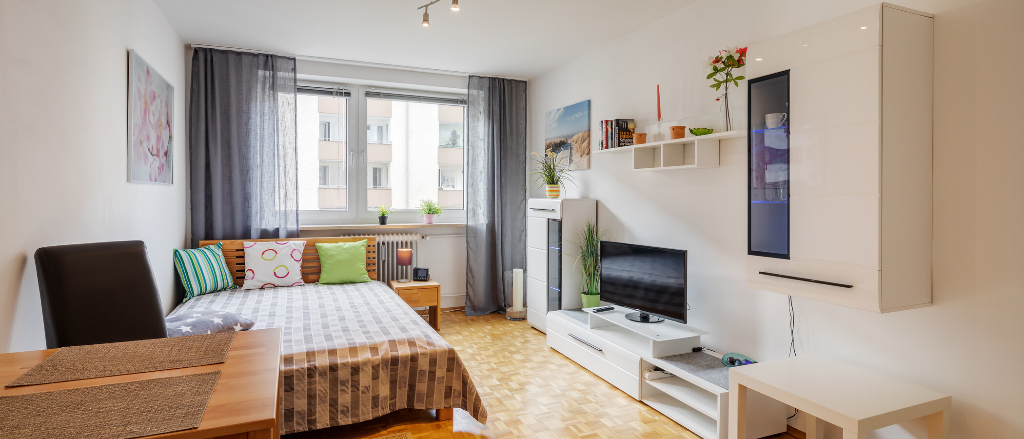 appartamento München Schwabing-West 01 zona living 7854
