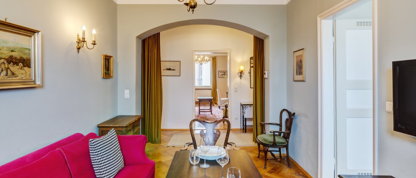 appartamento München Maxvorstadt - Universitätsviertel 02 zona living 7887