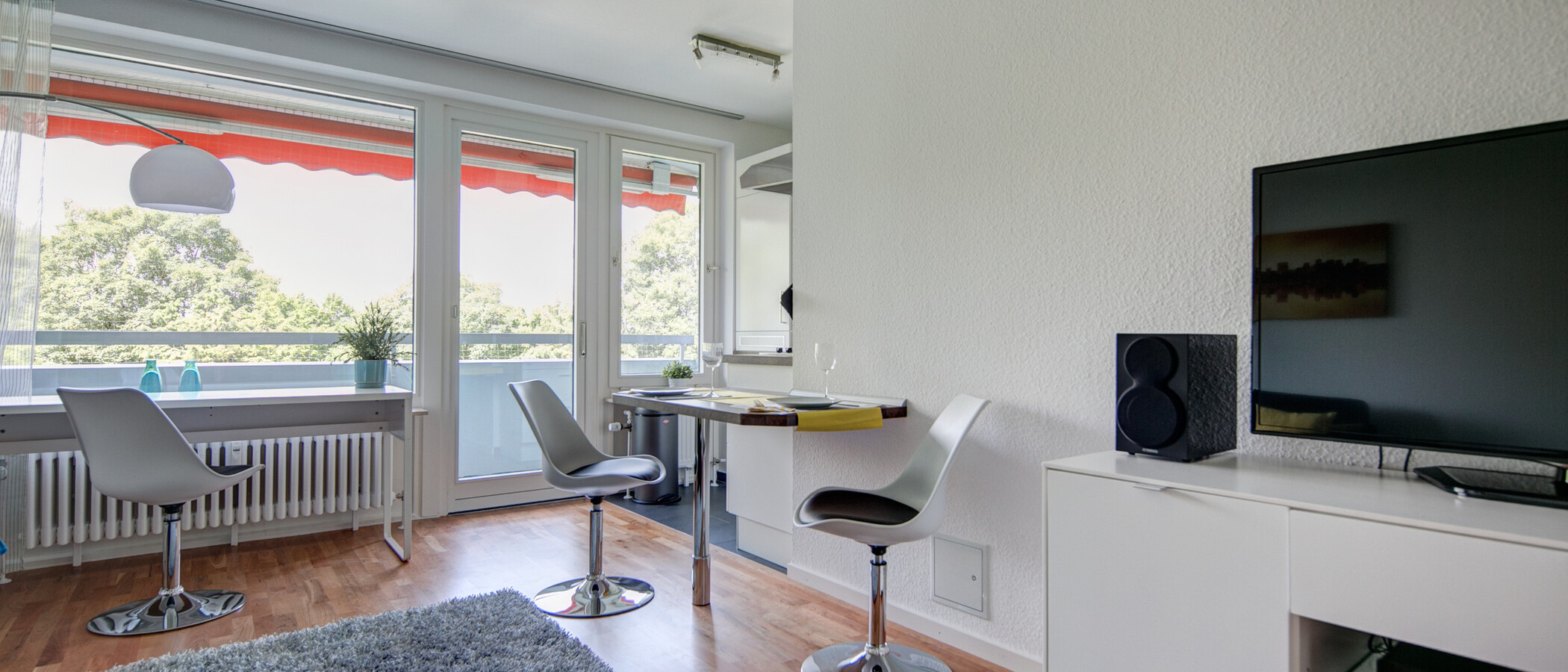 appartamento München Parkstadt Solln 02 soggiorno 7891