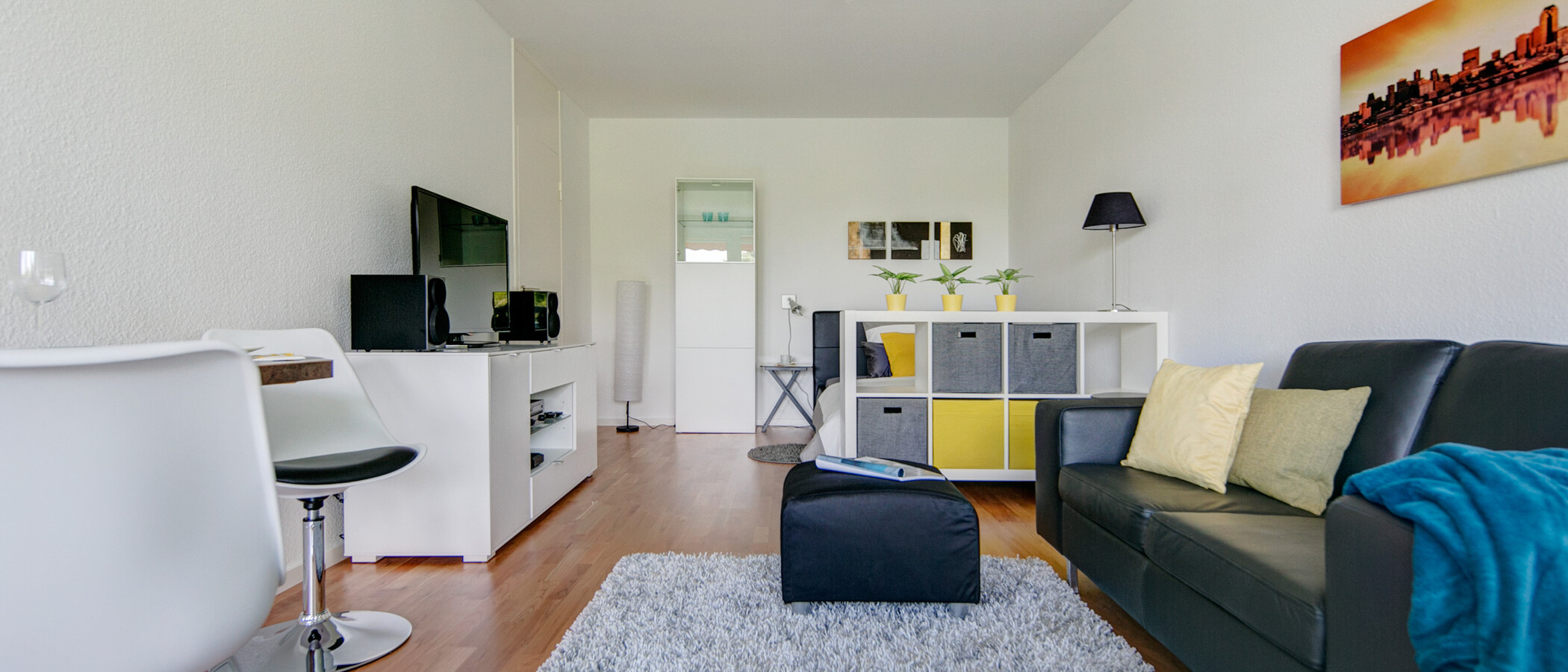 appartamento München Parkstadt Solln 03 soggiorno 7891