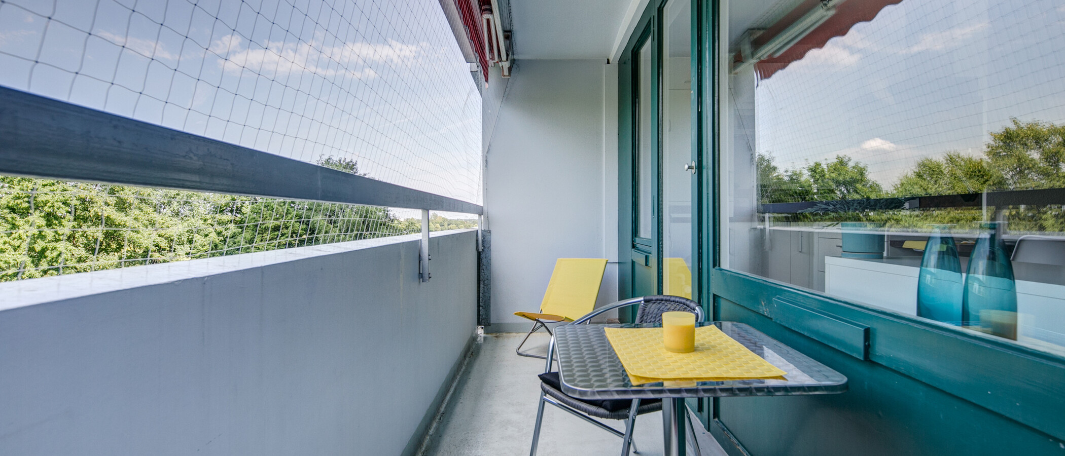 appartamento München Parkstadt Solln 01 balcone 7891
