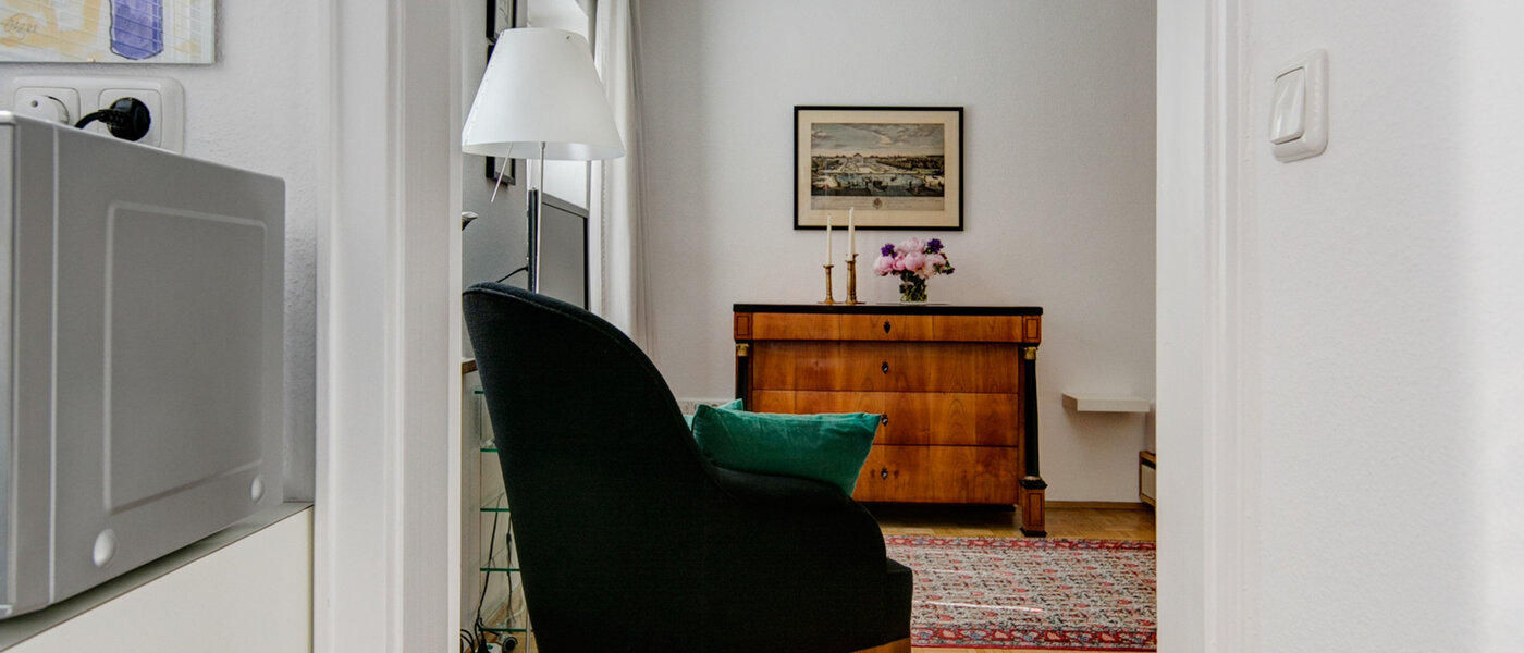 abitazione München Lehel 03 cucina 7892