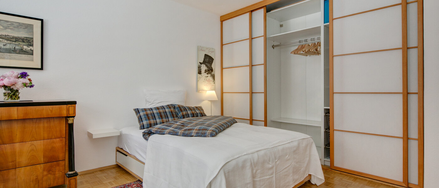 abitazione München Lehel 01 zona notte 7892