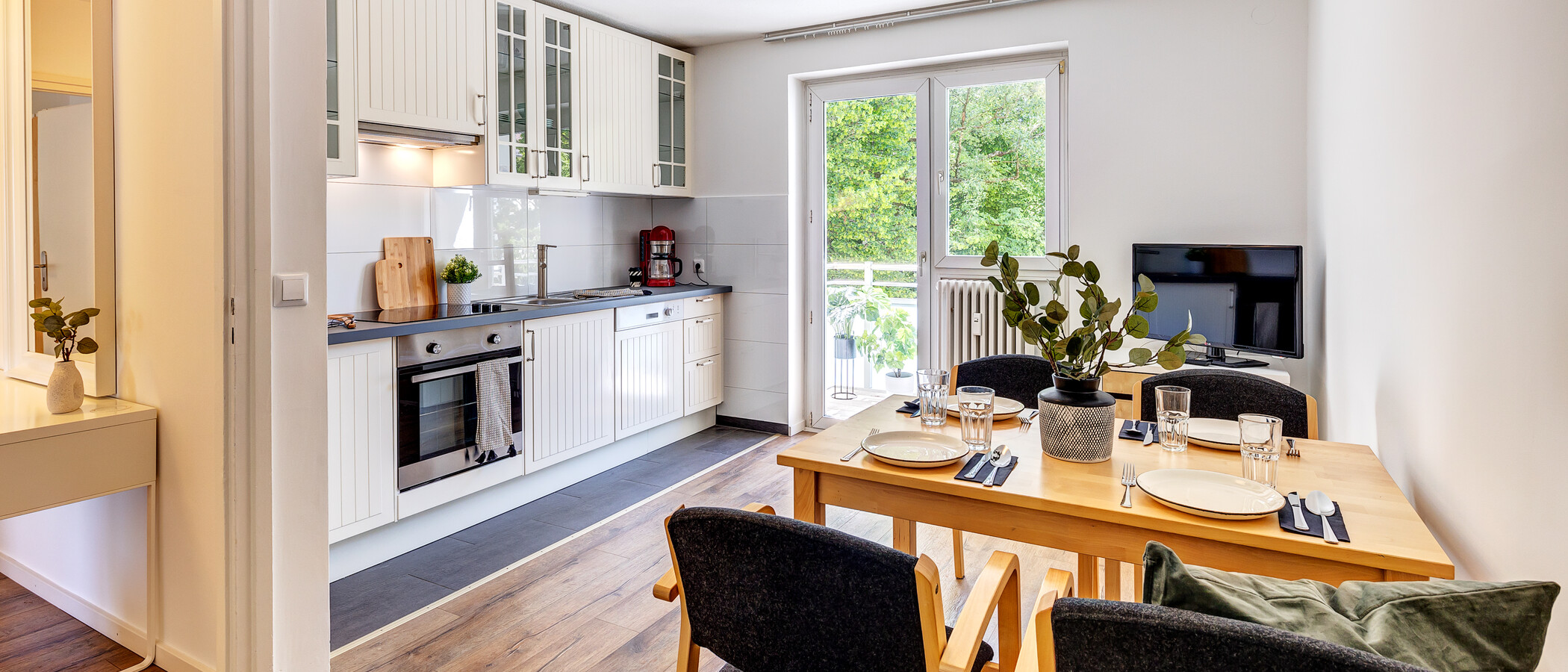 appartamento München Berg am Laim 01 cucina 7897