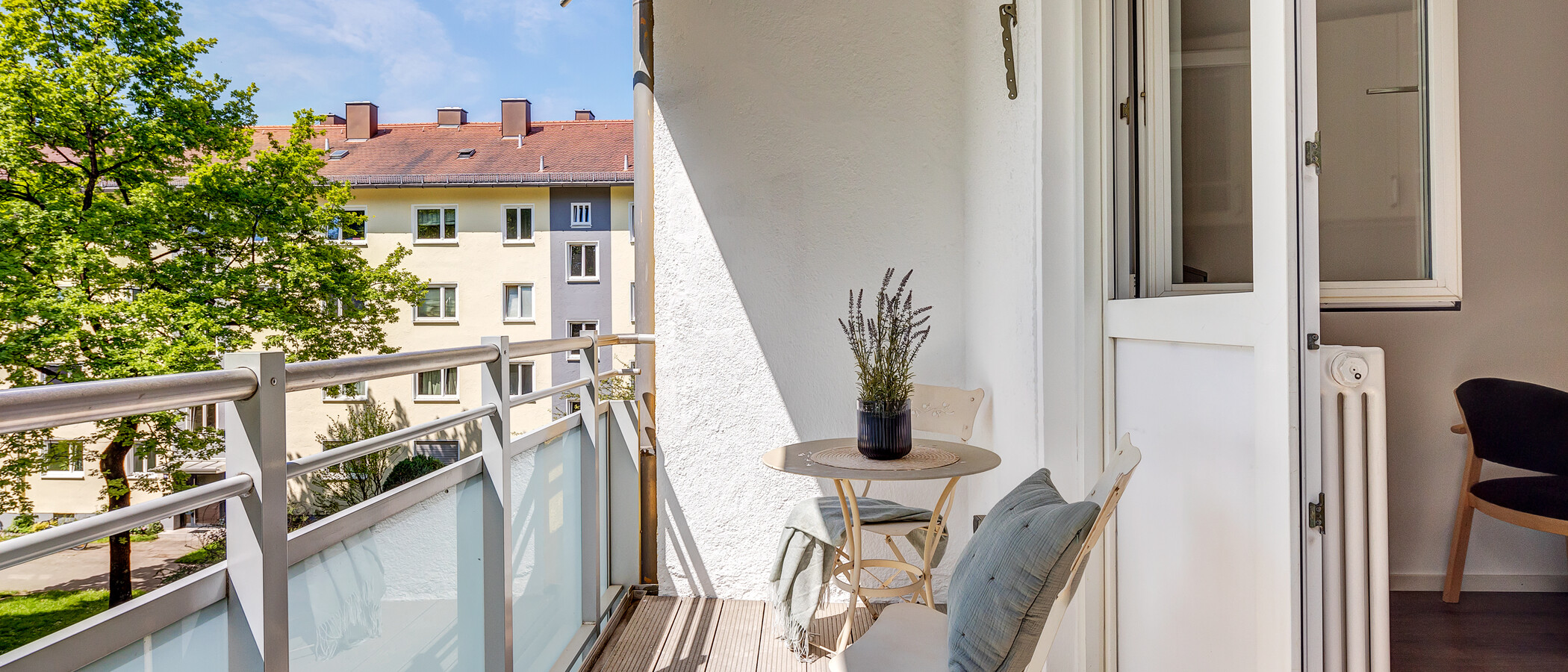 appartamento München Berg am Laim 01 balcone 7897