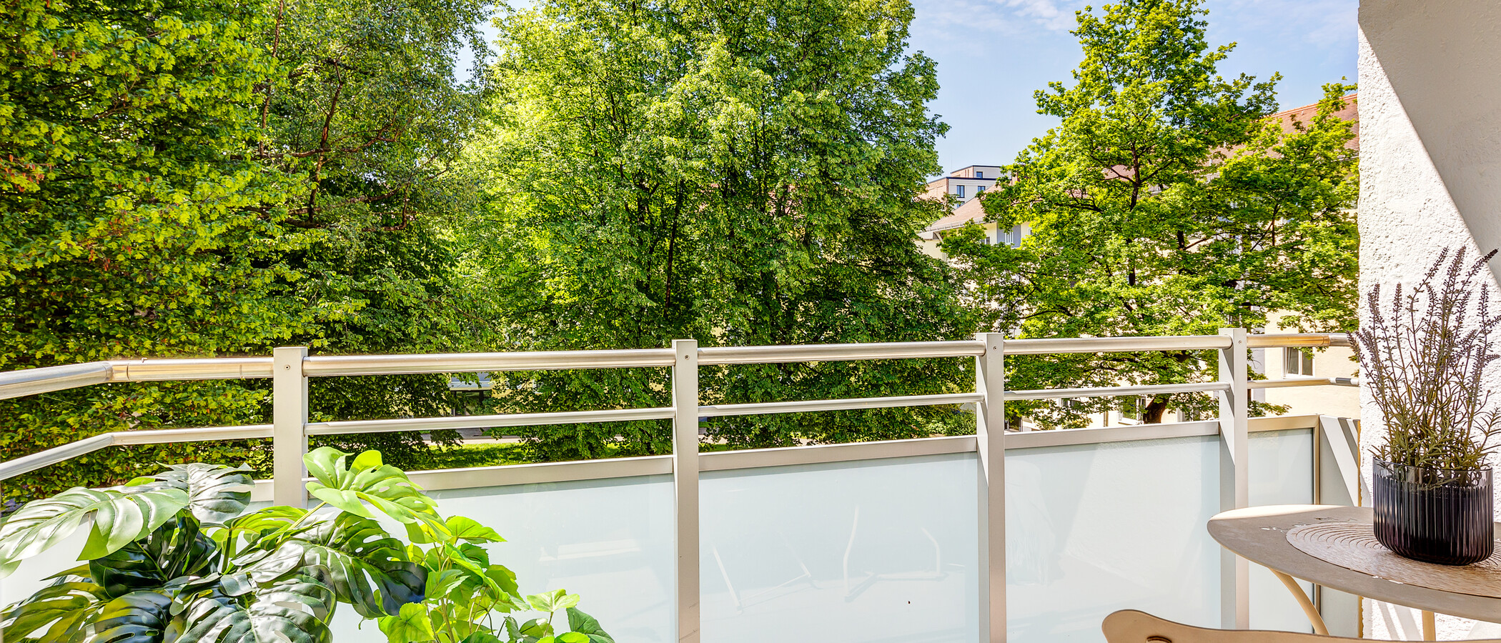 appartamento München Berg am Laim 02 balcone 7897