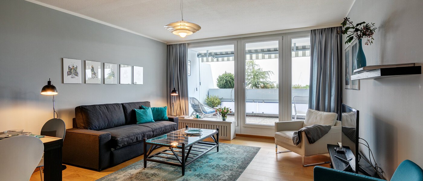 appartamento München Olympiadorf 01 soggiorno 7900
