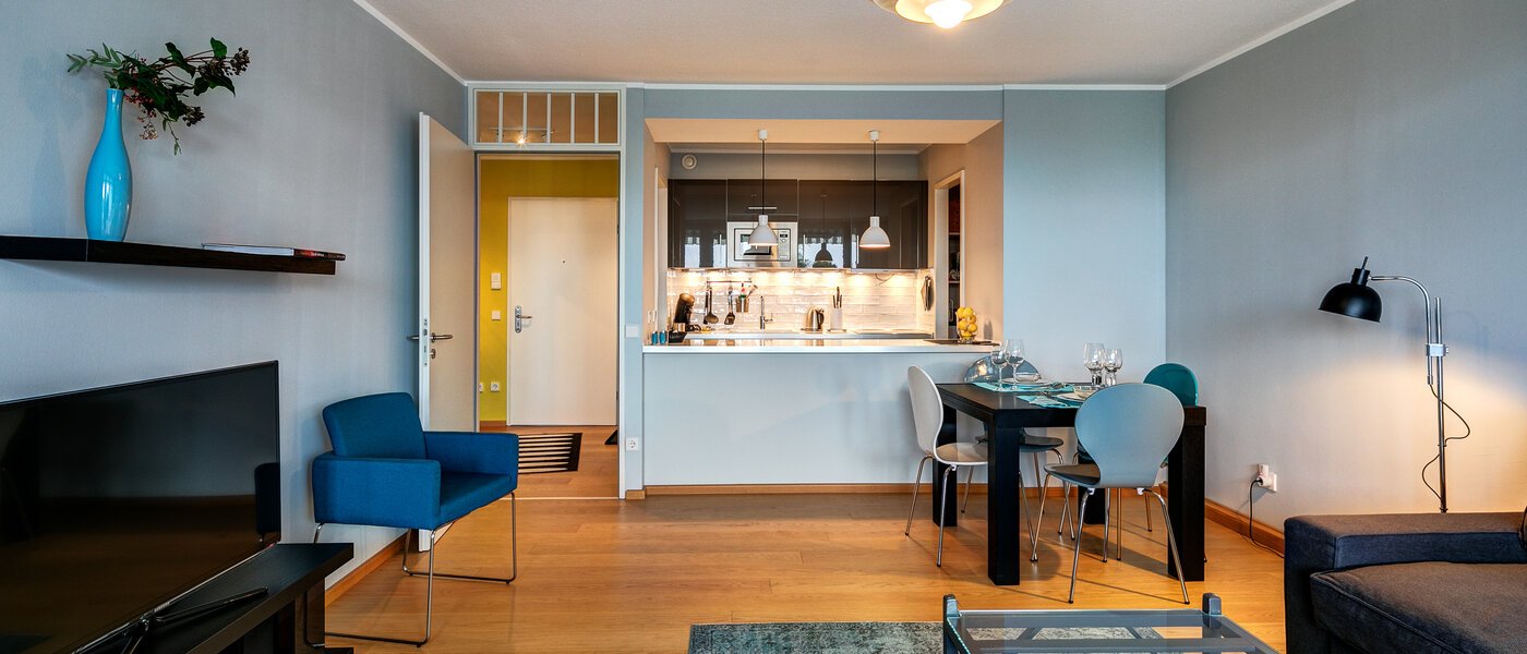 appartamento München Olympiadorf 04 soggiorno 7900