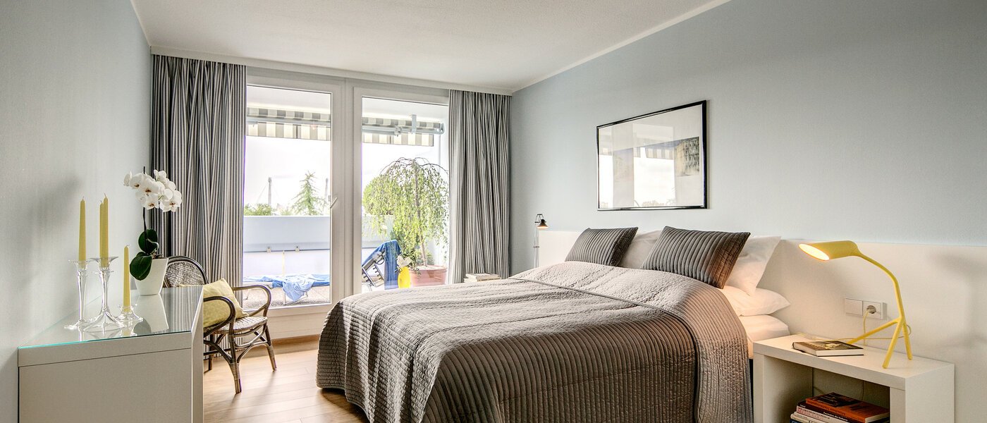 appartamento München Olympiadorf 01 zona notte 7900