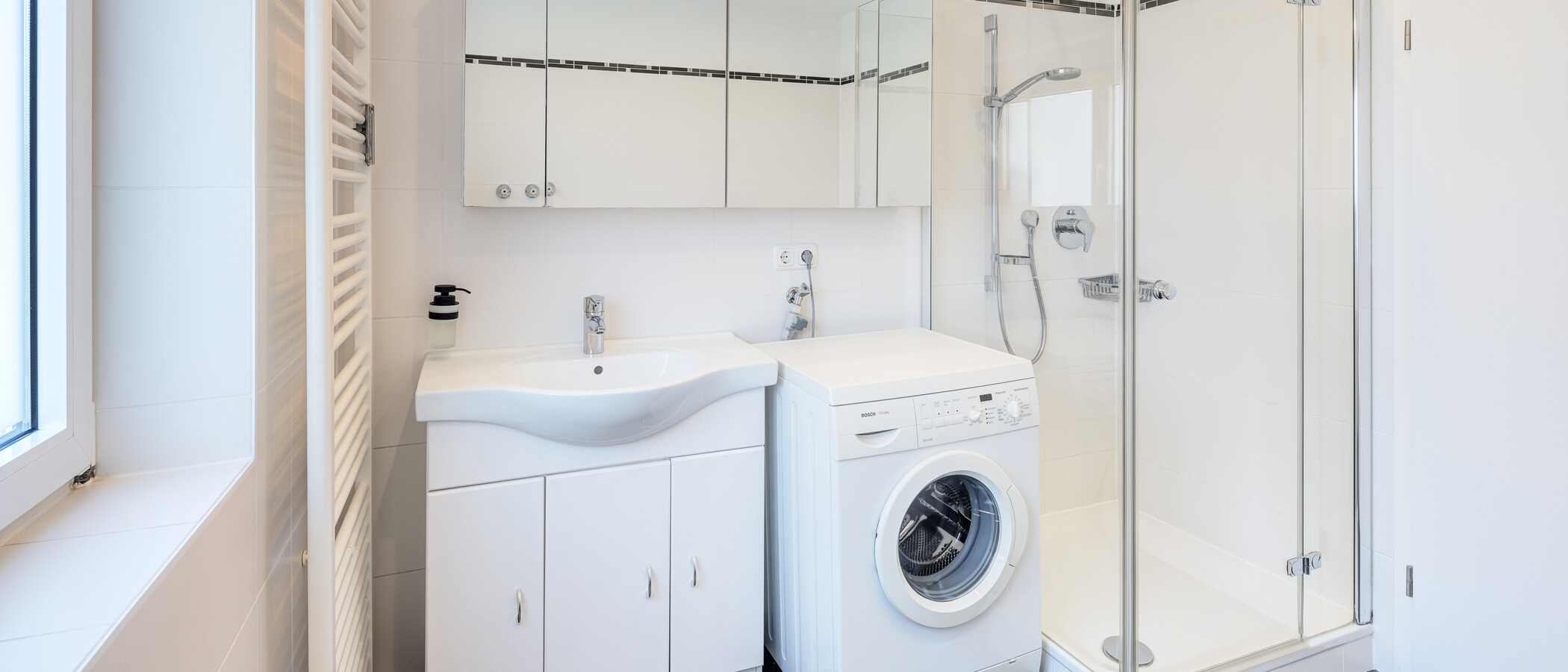 appartamento München Schwabing - Alte Heide 02 bagno 7927