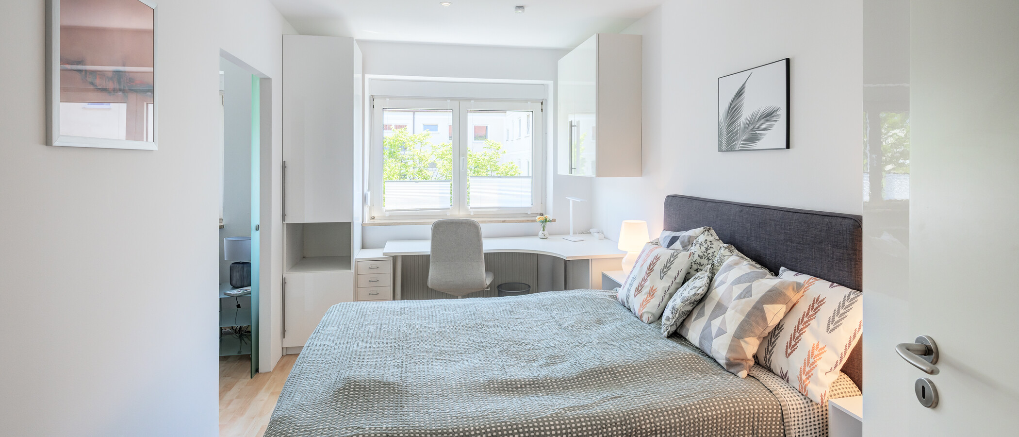 appartamento München Schwabing - Alte Heide 04 camera da letto 7927