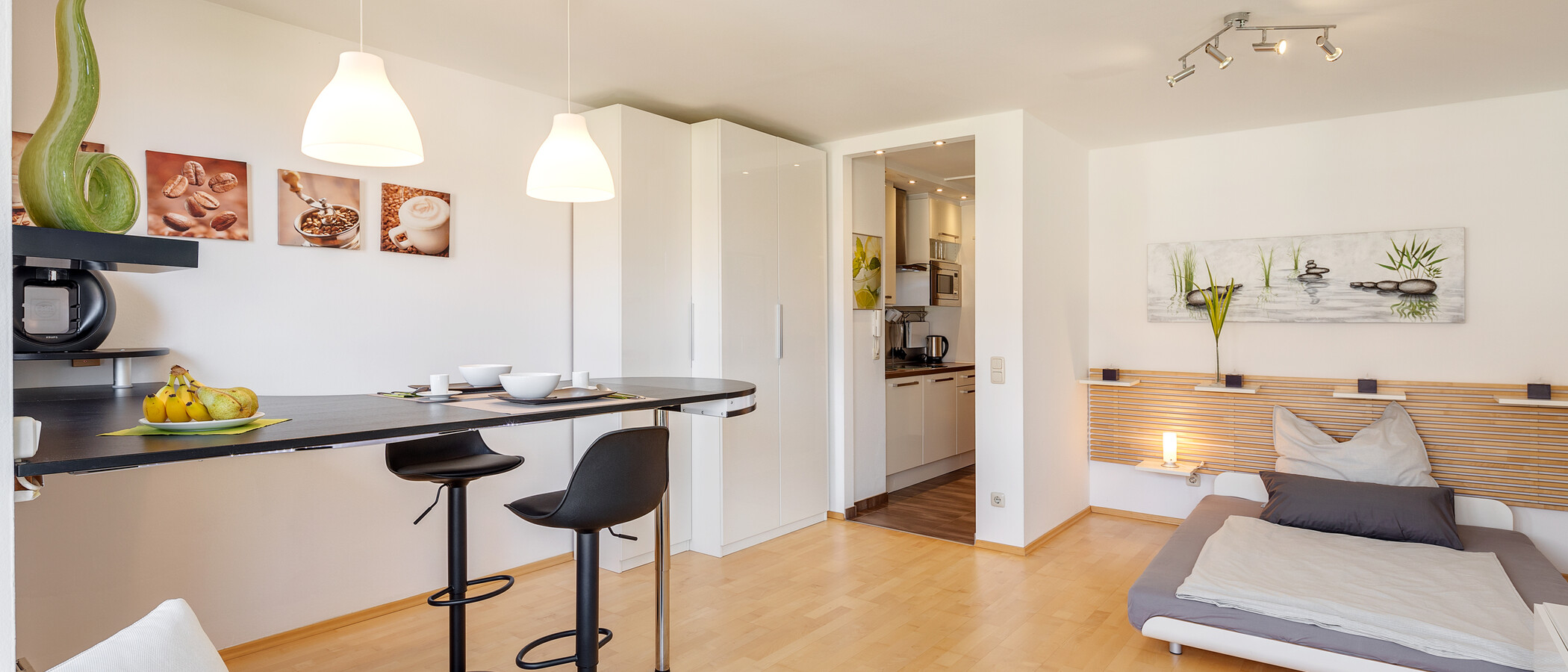 abitazione München Milbertshofen 05 zona living 7933